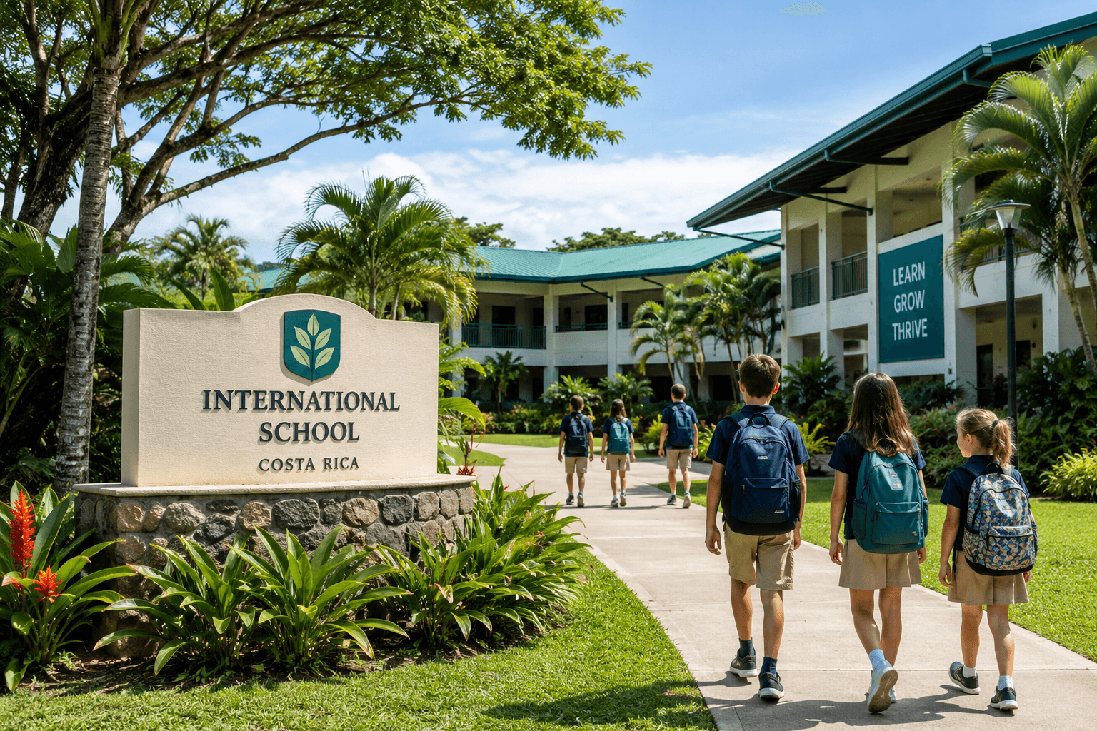 Private international school campus in Guanacaste Costa Rica