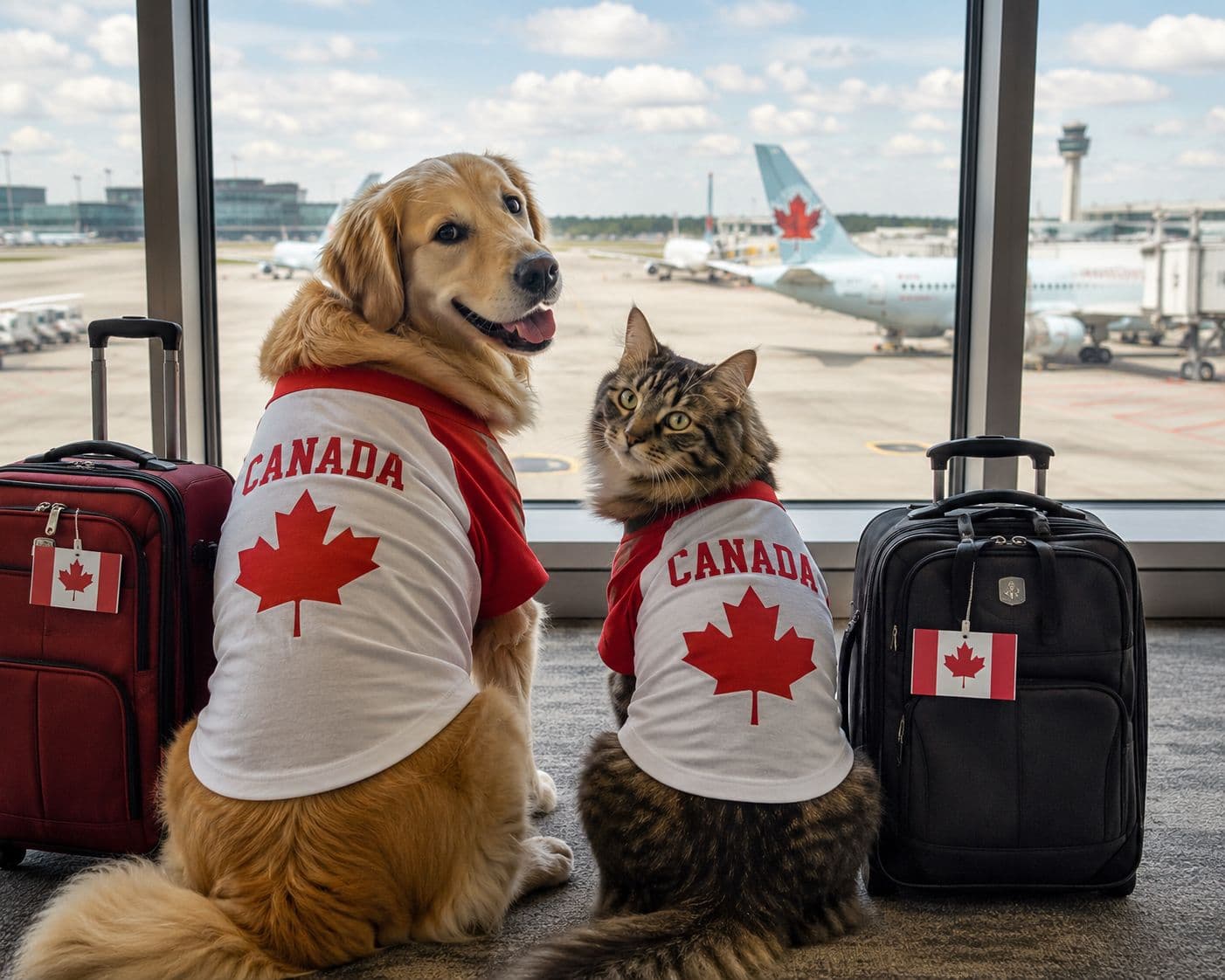 Family pet preparing to relocate from Canada to Costa Rica