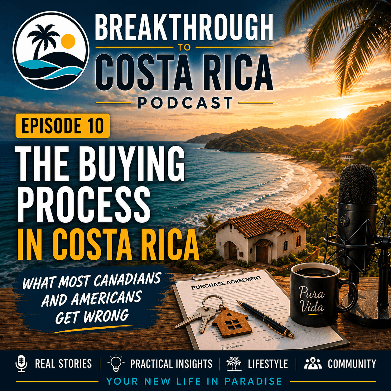 Buying Property in Costa Rica: What Most Canadians and Americans Get Wrong podcast cover