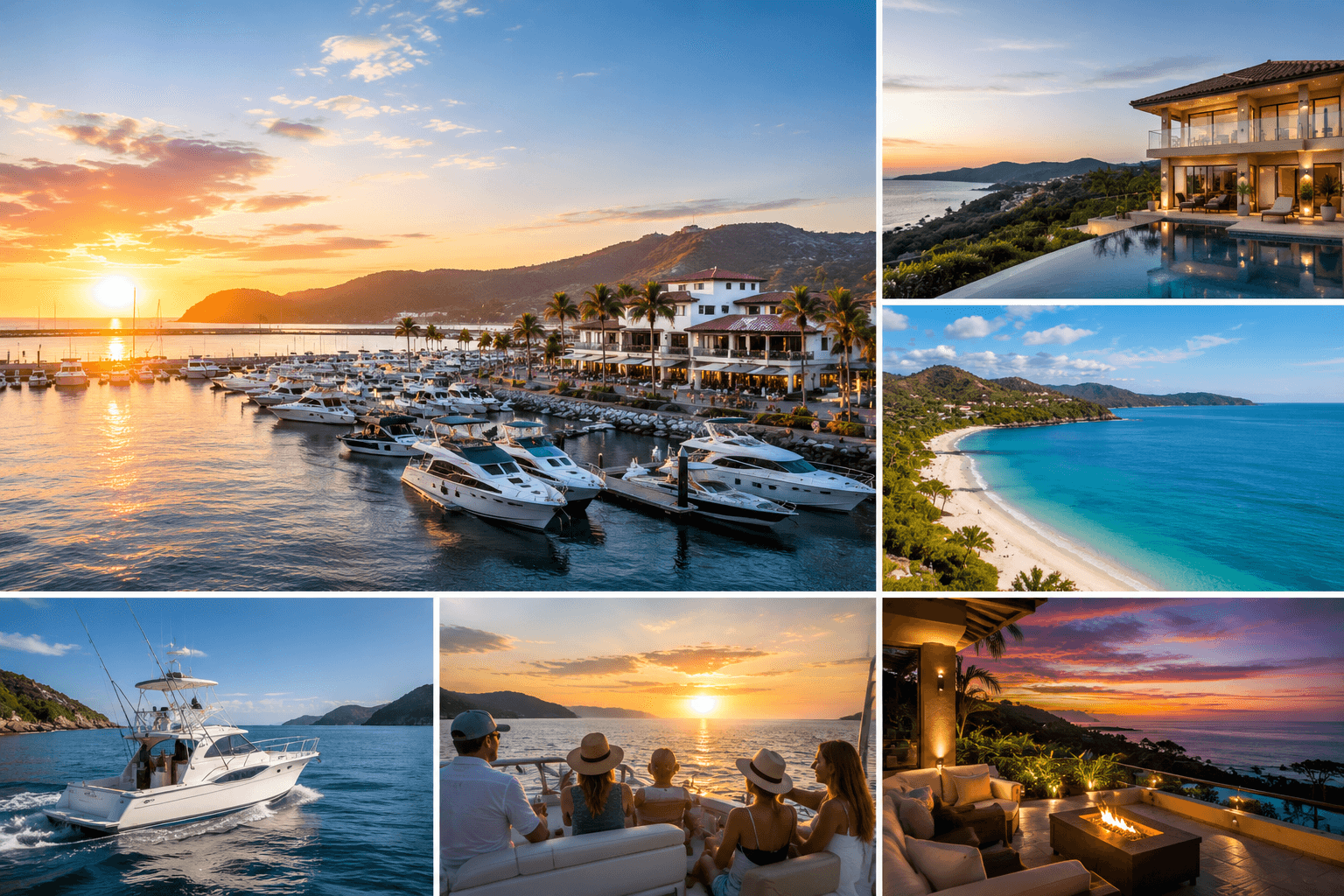 Luxury coastal lifestyle in Playa Flamingo Costa Rica