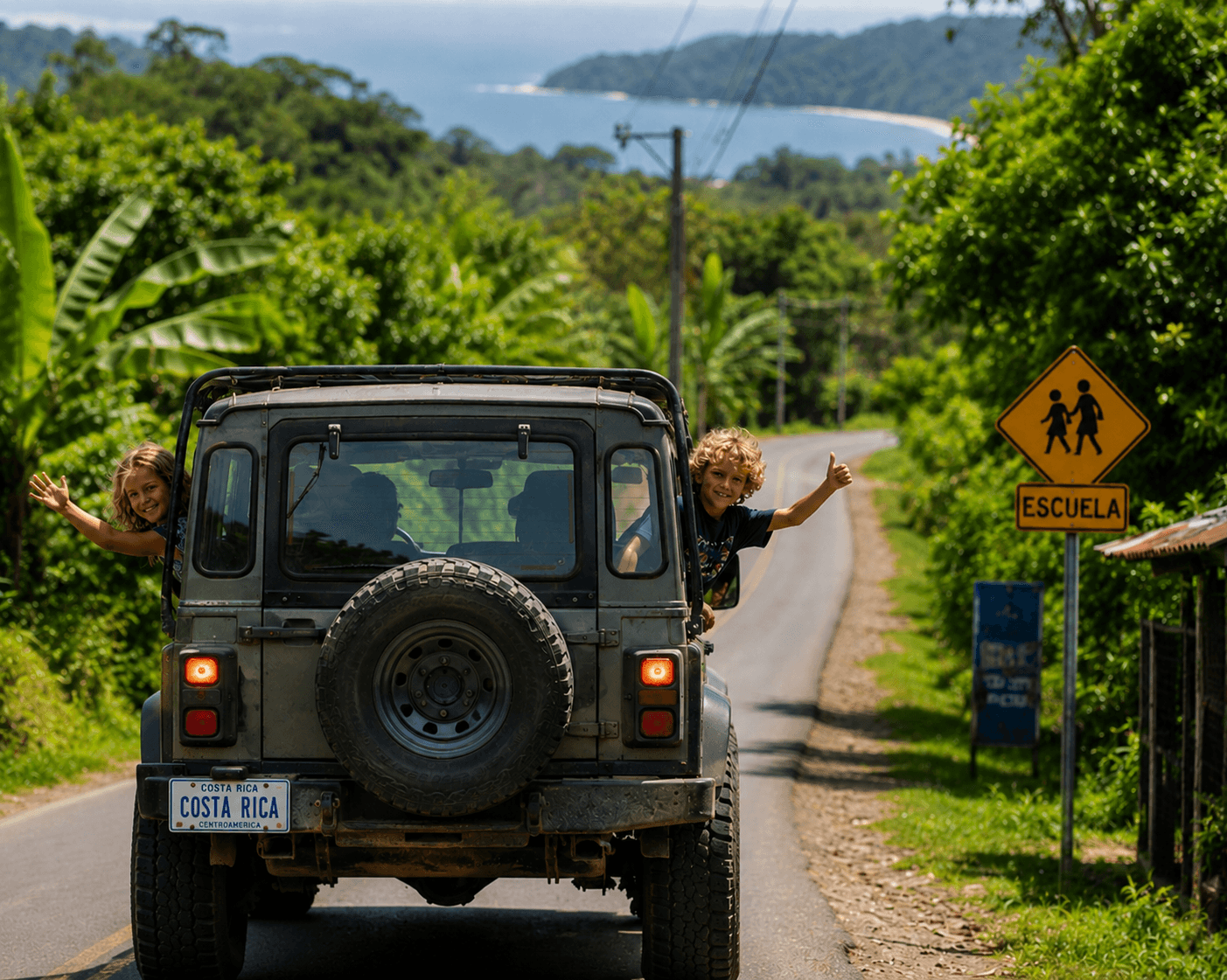 School commute and family life in Guanacaste, Costa Rica